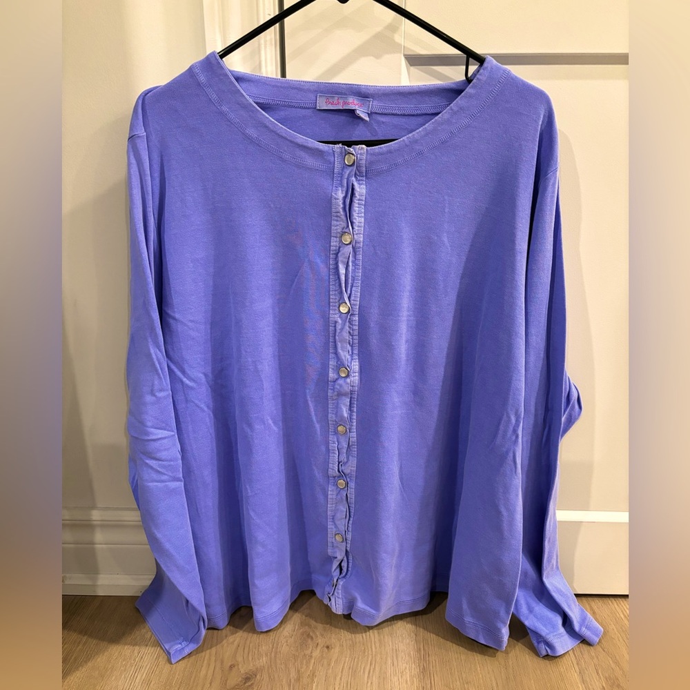 Ladies Size XL Fresh Produce Casual Button Down - In Great Used Condition